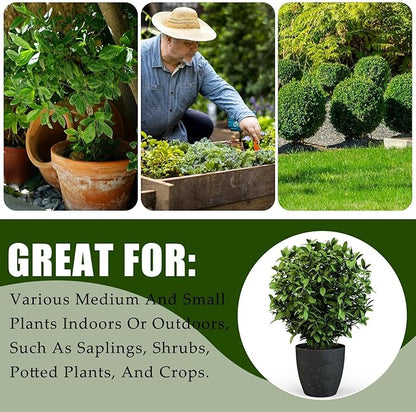 8 Pcs Plant Covers Frost Protection Bag 39.3" x 39.3" Winter Reusable Plants Jacket with Drawstring