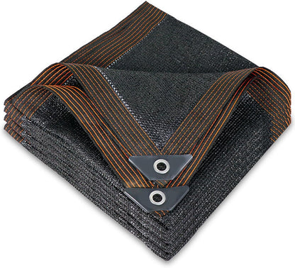winemana 40% Black Shade Cloth, 10 x 12 FT Durable Mesh Tarp with Grommets, Resistant Garden Sun