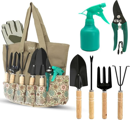 scuddles Gardening Tools for Women Stainless Steel Gardening Tools - Gardening Kit Garden Tools for