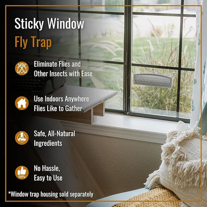 Dr. Killigan's The Fly Inn Replacements - Replacement Traps for The Fly Inn (6 Insert Refills)