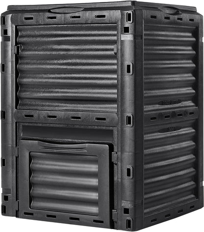 VEVOR Garden Compost Bin 80 Gallon, BPA Free Composter, Large Capacity Outdoor Composting Bin with