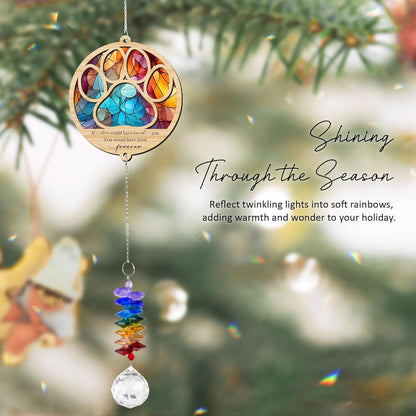 2 Layered Ornament Suncatcher Birthday Gifts for Dog Lover - Pet Memorial Suncatcher - Dogs