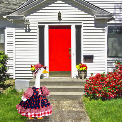 Lolita Goose Outfit Set for 23'' H Plastic Porch Cement Statue Cute Lolita Skirt Fall Spring Summer