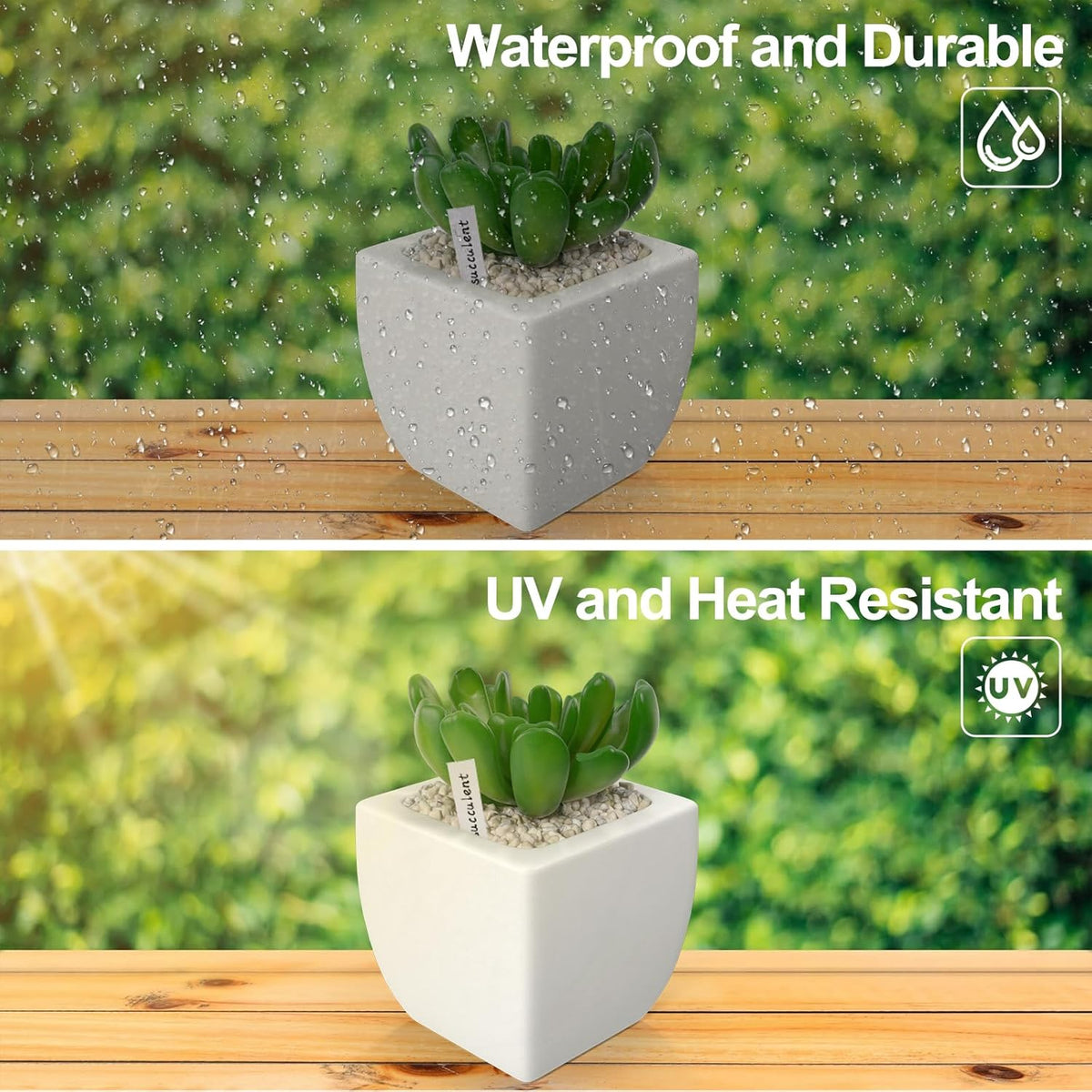 YaeCCC 1000 Pcs 4 Inches Plant Labels Plastic Plant Tags Nursery Garden Labels Pot Marker Garden