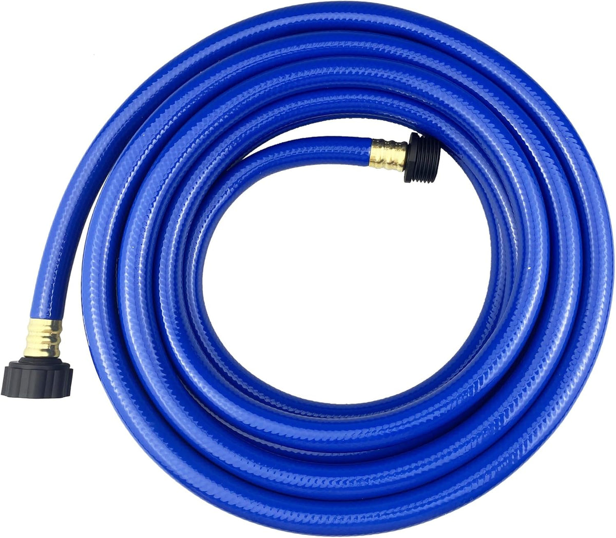 PVC Garden Hose 1/2 Inch, Flexible Water Hose with Male and Female Fittings, No Leaking, Heavy