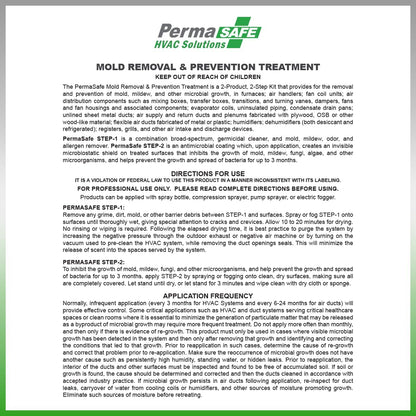 PermaSafe HVAC Solutions, Mold Removal & Prevention Treatment, and Indoor Air Quality Enhancer for