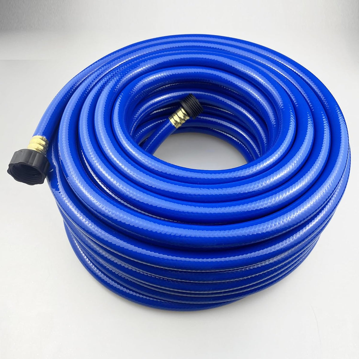 PVC Garden Hose 1/2 Inch, Flexible Water Hose with Male and Female Fittings, No Leaking, Heavy