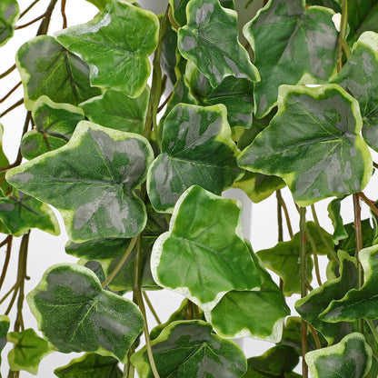 Hollyone Artificial Hanging Plants Potted 31.4" Fake Ivy Vine Faux Ivy Leaves Hanging Greenery
