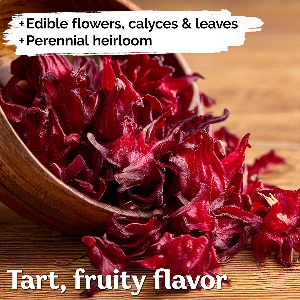 KVITER 150 Roselle Seeds for Planting (Hibiscus Sabdariffa) – Jamaican Sorrel/Cranberry Hibisco