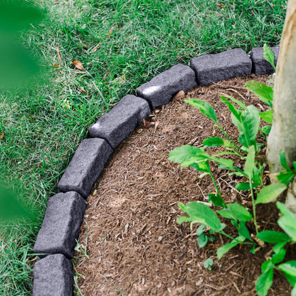 Beuta Landscape Edging | Garden Edging Border | Faux Stone Bricks for Lawn edging, Flower beds