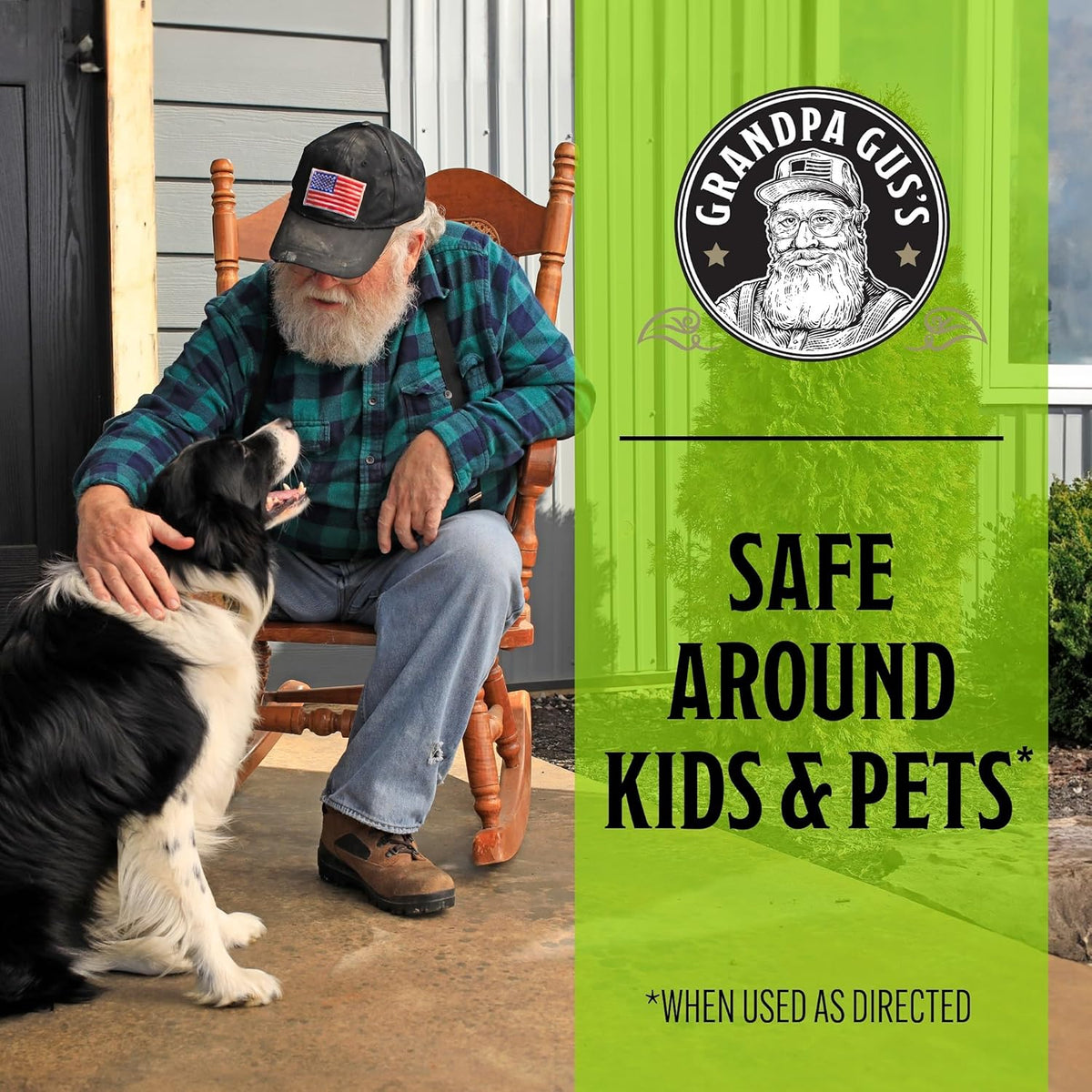 Grandpa Gus's Rodent Repellent Spray, Peppermint & Cinnamon Oil, Prevents Mouse/Rats from Nesting &