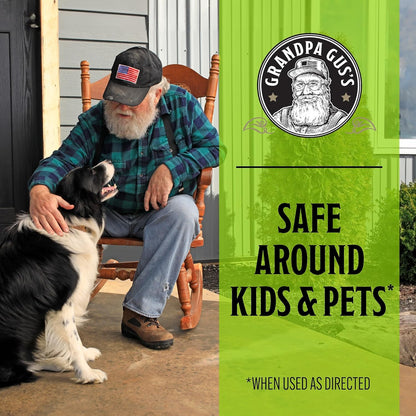 Grandpa Gus's Mouse Rodent Repellent, Peppermint & Cinnamon Oil Formula, Repels Mice & Rats from