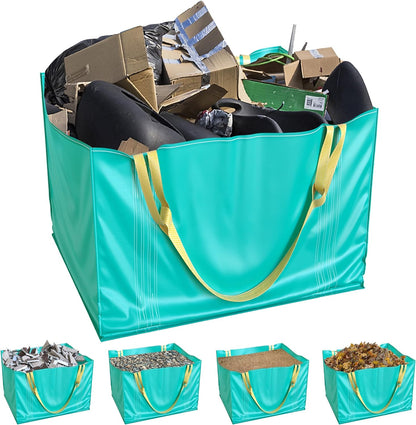 TidyFriend Dumpster Bag 45 Inches, Reusable Yard Waste Bags, Foldable Yard Waste Container, Trash