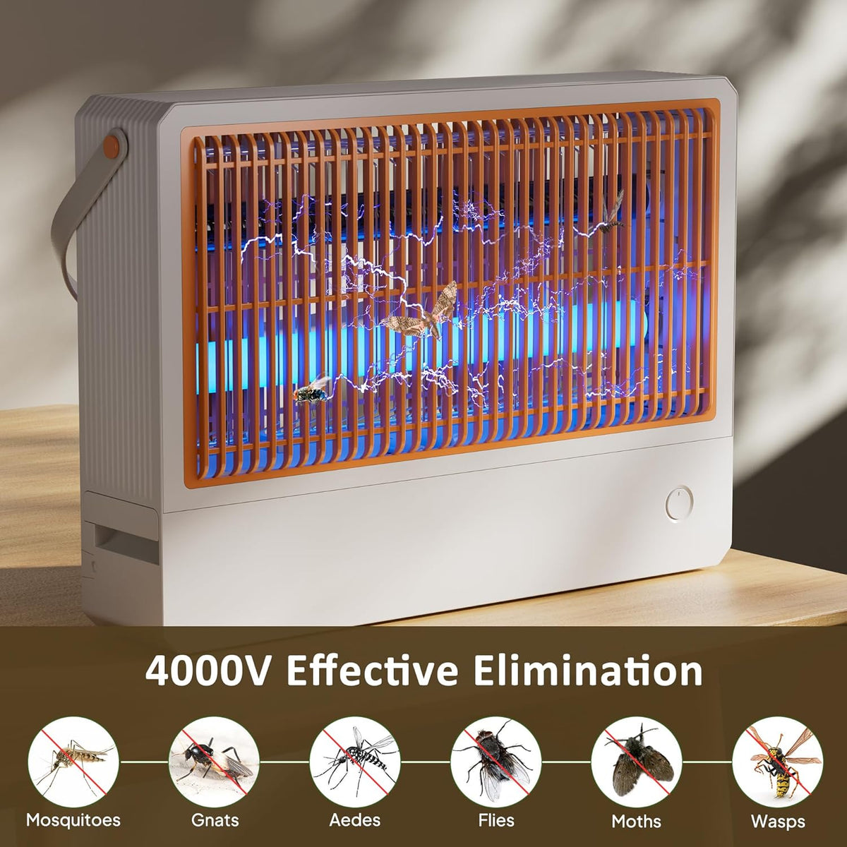20W Mosquito Killer Lamp, Fruit Fly Traps for Indoors Electric Bug Zapper for Home, Mosquito