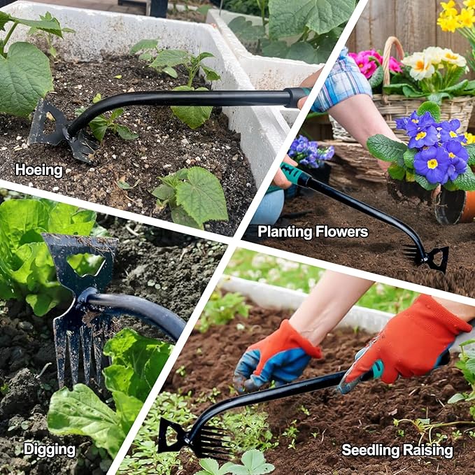 Weed Puller Tool-2Pcs Gardening Hand Weeder Tools, 2025 New Weeding Artifact Uprooting Weeding
