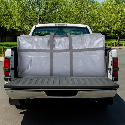 4 Pcs 176 Gallon Large Moving Bags with Zipper and Handles Foldable Storage Duffle Bags Heavy Duty