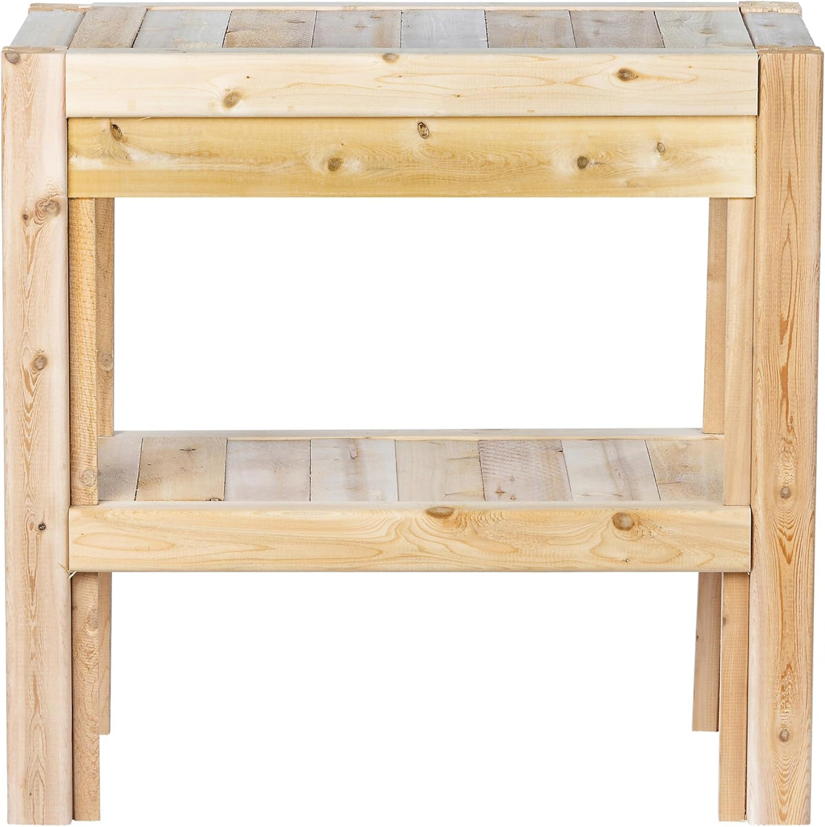 Greenes Fence Cedar Adjustable Storage Shelves, 31 in. x 16 in. x 30 in. - Made in USA with North