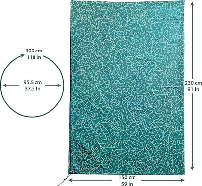 Plant Covers Freeze Protection 59"x91" in 2 Pack | Green Winter Frost Blankets for Outdoor Plants |