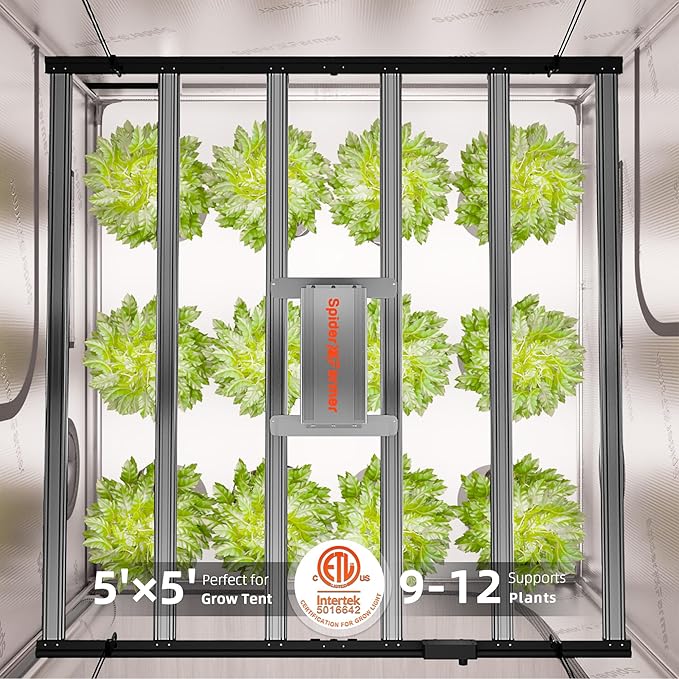 Spider Farmer G8600 Cost-Effective 800W LED Grow Lights, 4x4ft/5x5ft Coverage Commercial Bar Style