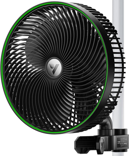 VIVOSUN AeroWave E9 Grow Tent Fan 9”, EC Motor, WiFi-Controllable, US Patented Auto Oscillating