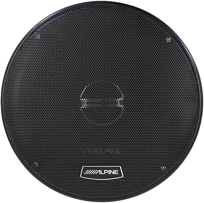 Alpine DM-65-G Coaxial and DM-65C-G Component 6.5-Inch Speakers with Grille Bundle