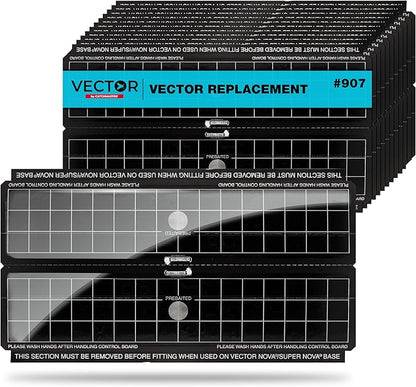 Catchmaster Vector Trap Replacement, UV Light Fly Traps for Home, Unscented Sticky Gnat Glue Boards