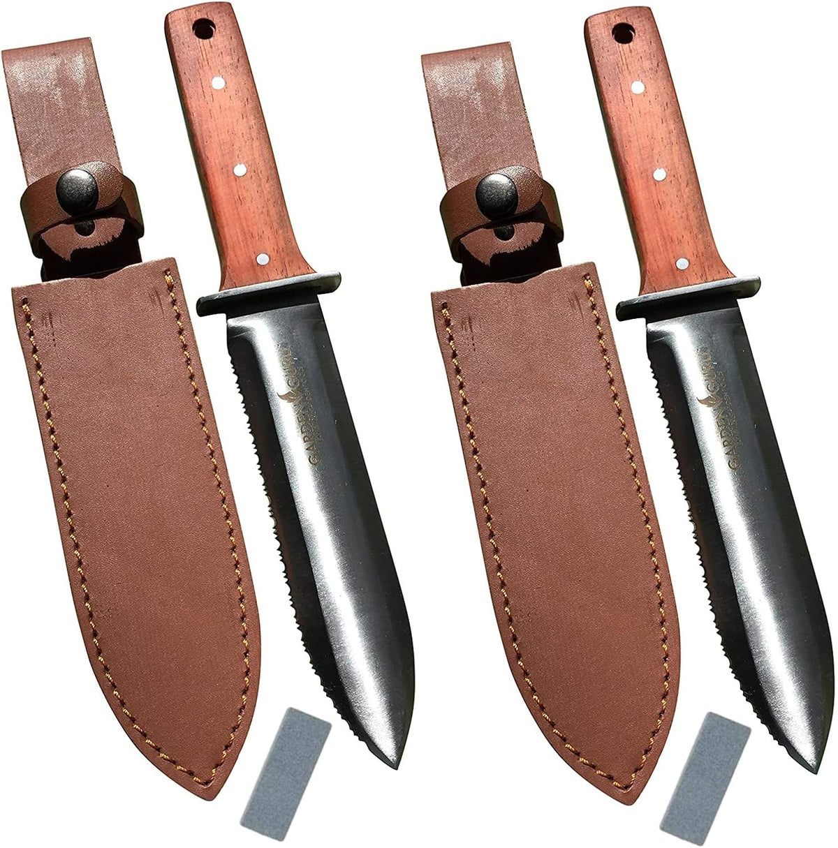 Garden Guru Hori Hori Garden Knife Supreme Set for Weeding, Digging, Pruning, and Cultivating