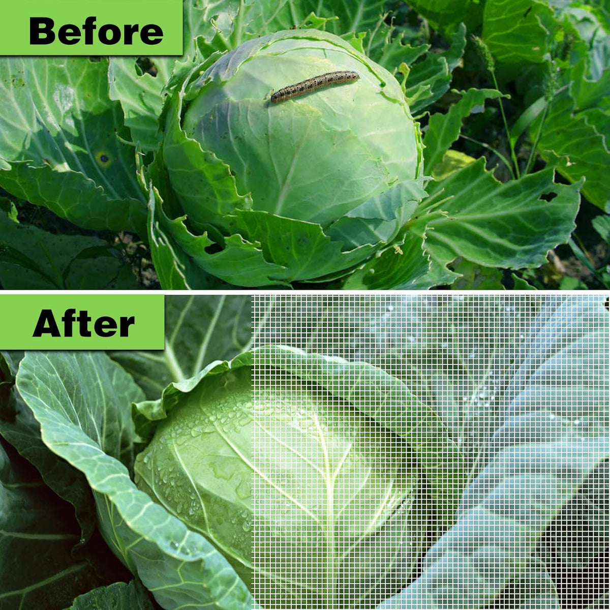 Garden Netting Ultra Fine 8x10Ft, Plant Covers, Barrier Mesh for Plant Vegetables Fruit Flower