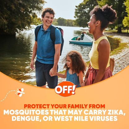 OFF! FamilyCare Insect & Mosquito Repellent Aerosol, Smooth and Dry Formula Bug Spray, Provides up