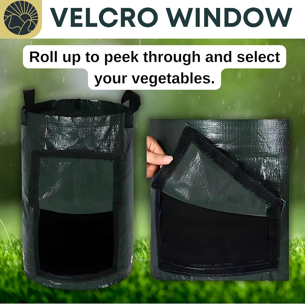 SunVara Potato Grow Bags 10 Gallon Grow Bags 5 Pack