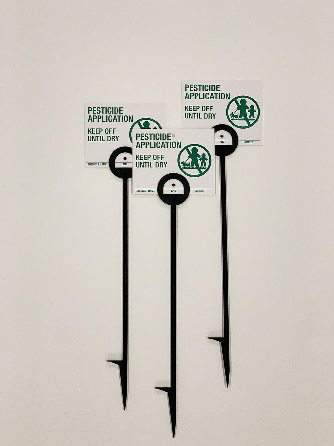 Lawn Treatment Application Stakes & Florida Signs (Premium Style Stakes / 500 pc. Pack)
