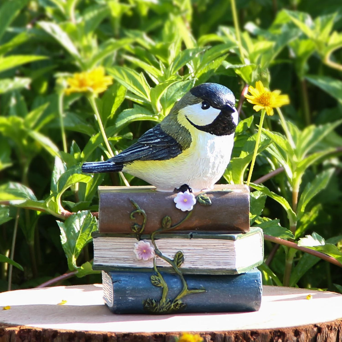 Bird Statue for Garden Decorations,Garden Sculptures & Statues,Animal Bird Figurine for Indoor