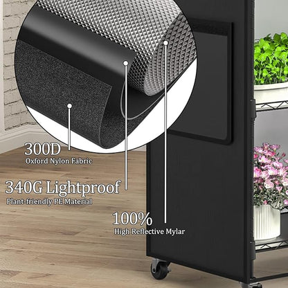 Small Greenhouse for Indoors, 5 Tier 23.1" L×13.2" W×61.2" H mini Greenhouse Outdoor, Indoor