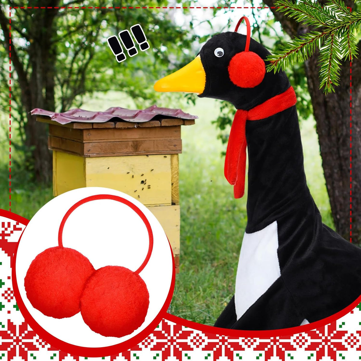 Outus Halloween Penguin Goose Outfits Funny Penguin Porch Goose Outfit 23 Inch Holiday Lawn Plastic