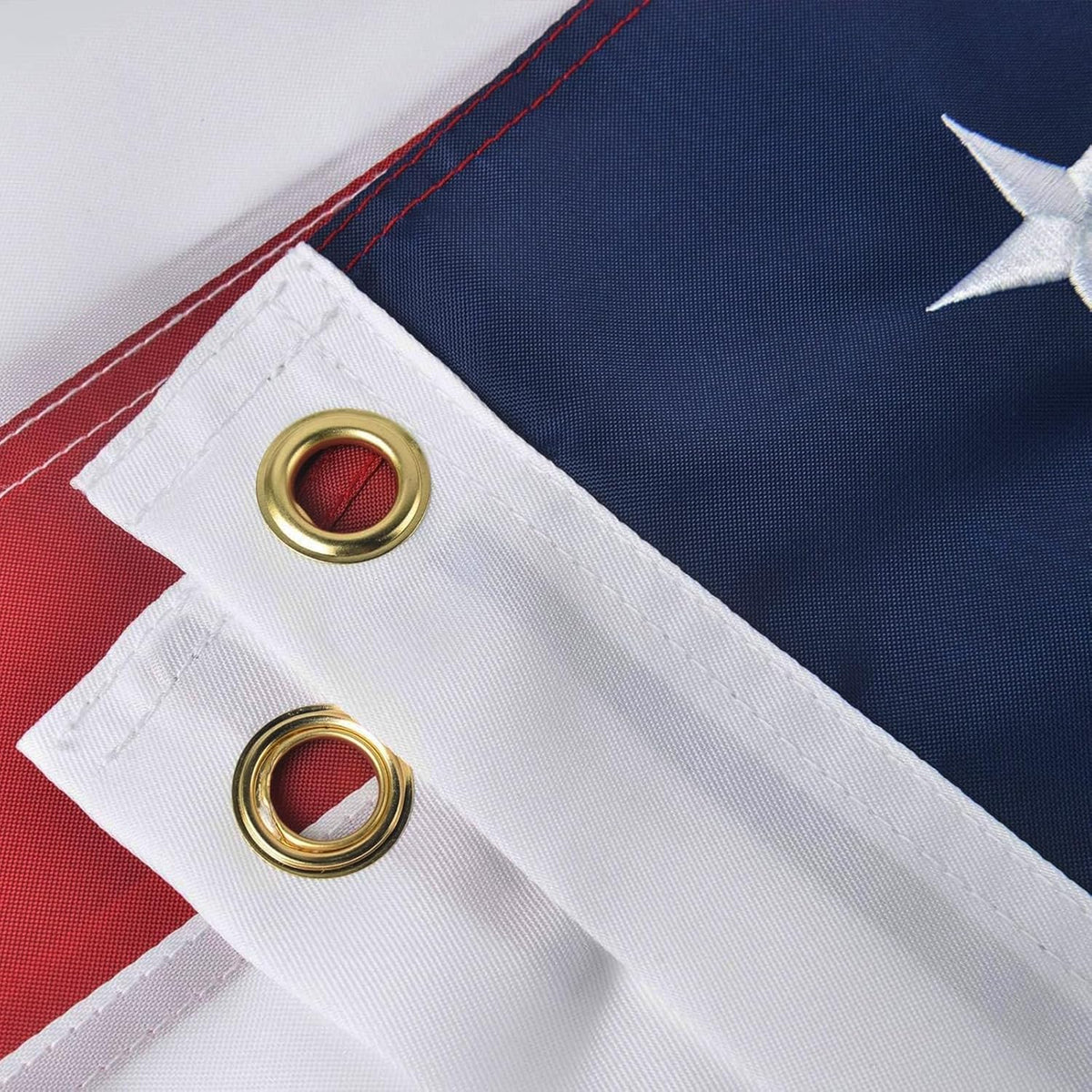 American Flag 3x5 Outdoor, US Flag/USA Flag with 300D Oxford Polyester, Sewn Stripes, Brass