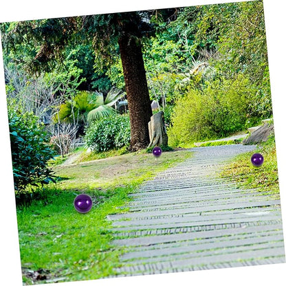 ibasenice Garden Reflection Ball Outdoor Decorative Spheres Polishing Reflective Ball for Landscape
