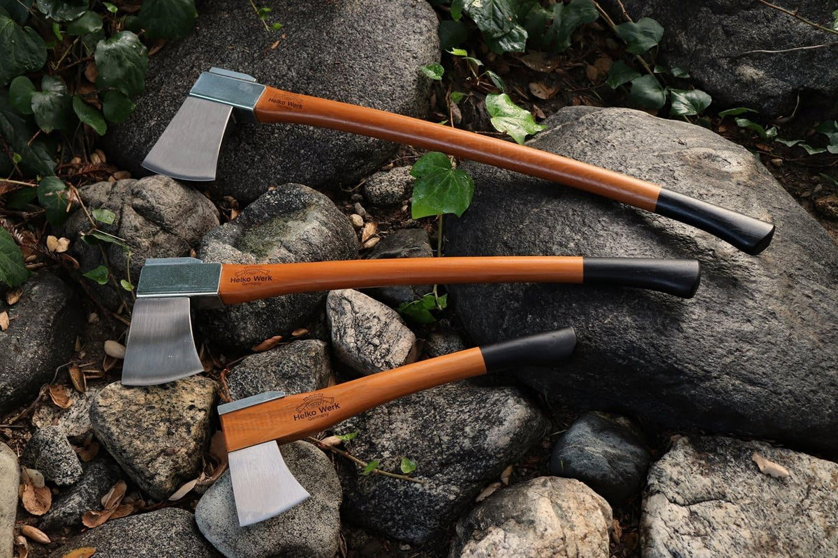 1844 Helko Werk Germany Vario Heavy Universal Axe - German Made Heavy Duty Large Felling Axe and