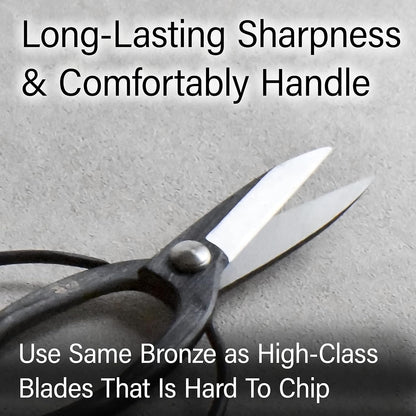 YAMASAN KYOTO UJI Japanese Suiryu Bonsai Scissors - Traditional Hasami Pruning Shears, Japanese