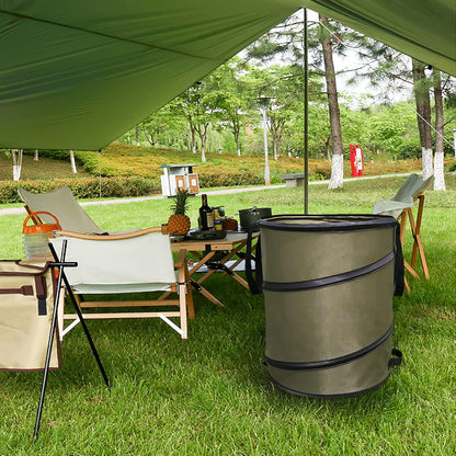 Camping Trash Can, Pop-Up Trash Can/Recycle Bin, Car Garbage Can,Reusable Outdoor Trash Garden Yard