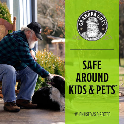 Grandpa Gus's Extra-Strength Mouse Repellent with Bonus Pouch Holder, Cinnamon/Peppermint Oils