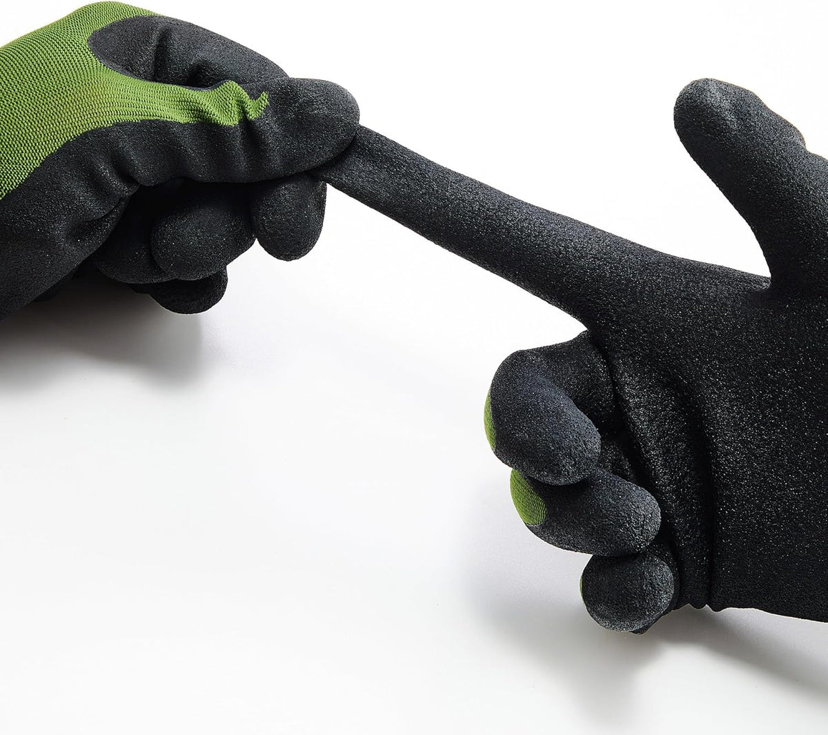 COOLJOB Gardening Gloves for Men, 2 Pairs Breathable Rubber Coated Garden Gloves for Weeding