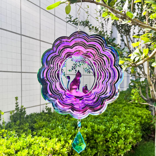 Wind Spinner, Hanging Wind Sculptures,Wind Spinners for Yard and Garden Decor,Yard Decorations