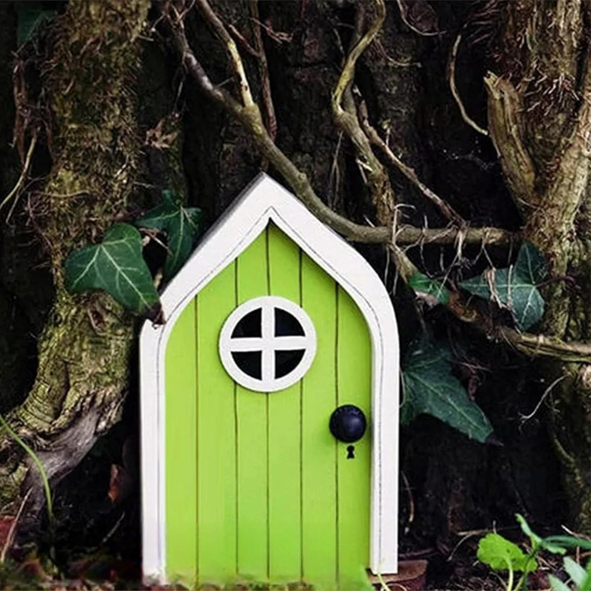 Set of 6 Fairy Garden Door Miniature Garden Decor Outdoor Garden Accessory for Gardens Gate
