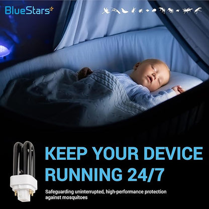 BlueStars Premium Quality 7W 41050 Replacement UV Light Bulbs for Indoor DynaTrap Models DT1050