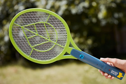 SWAT IT! Bug Zapper Rechargeable Bug Zapper Racket, 4000 Volt, USB Charging Cable, 2 Pack (Large)