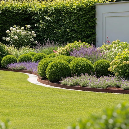 Worth Garden 33ft. Galvanized Steel Landscape Edging - 10-Pack 40" Metal Edging for Landscaping