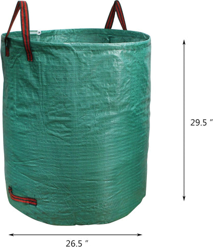 PHYEX 5-Pack 72 Gallons Garden Bag Heavy Duty Gardening Bags, Lawn Pool Garden Leaf Waste Rubbish