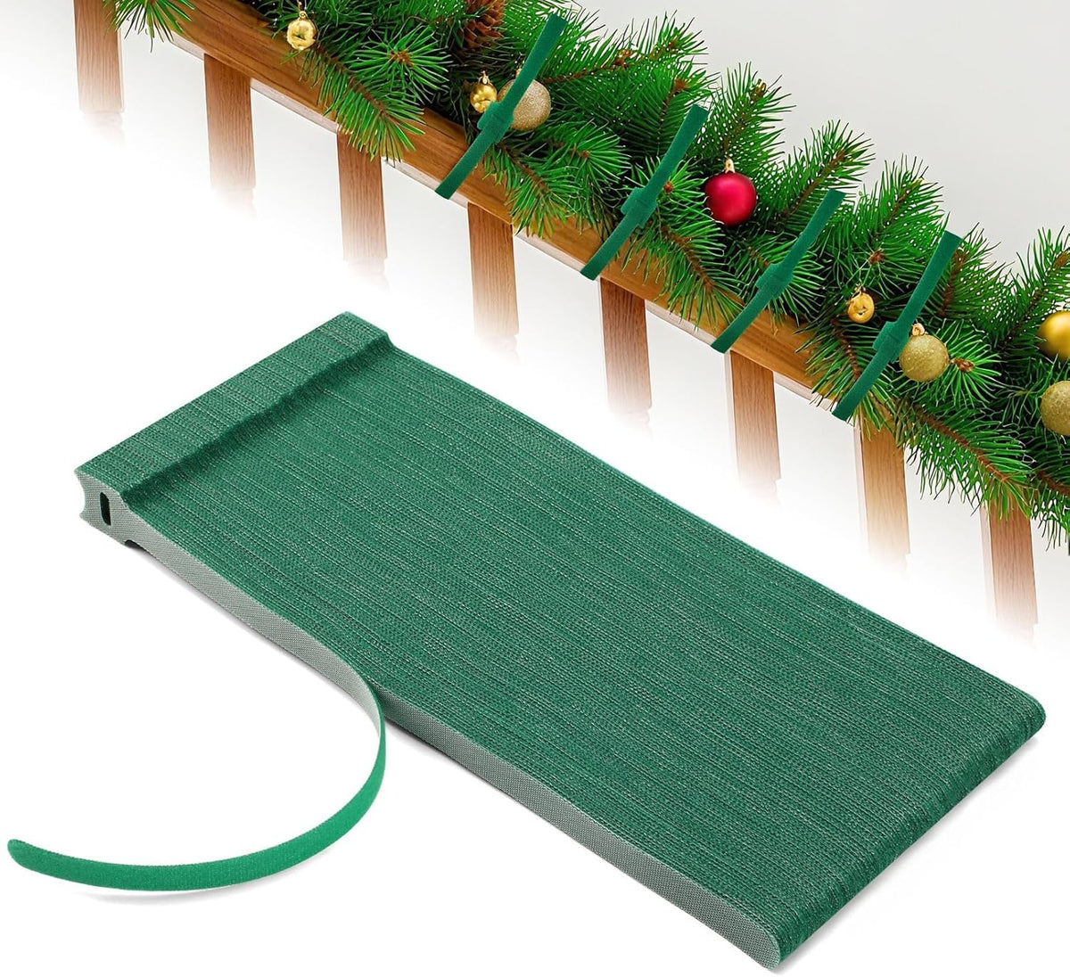 100 Pcs Christmas Garland Ties 12Inch Adjustable Holiday Garland Twist Ties for Holiday Christmas
