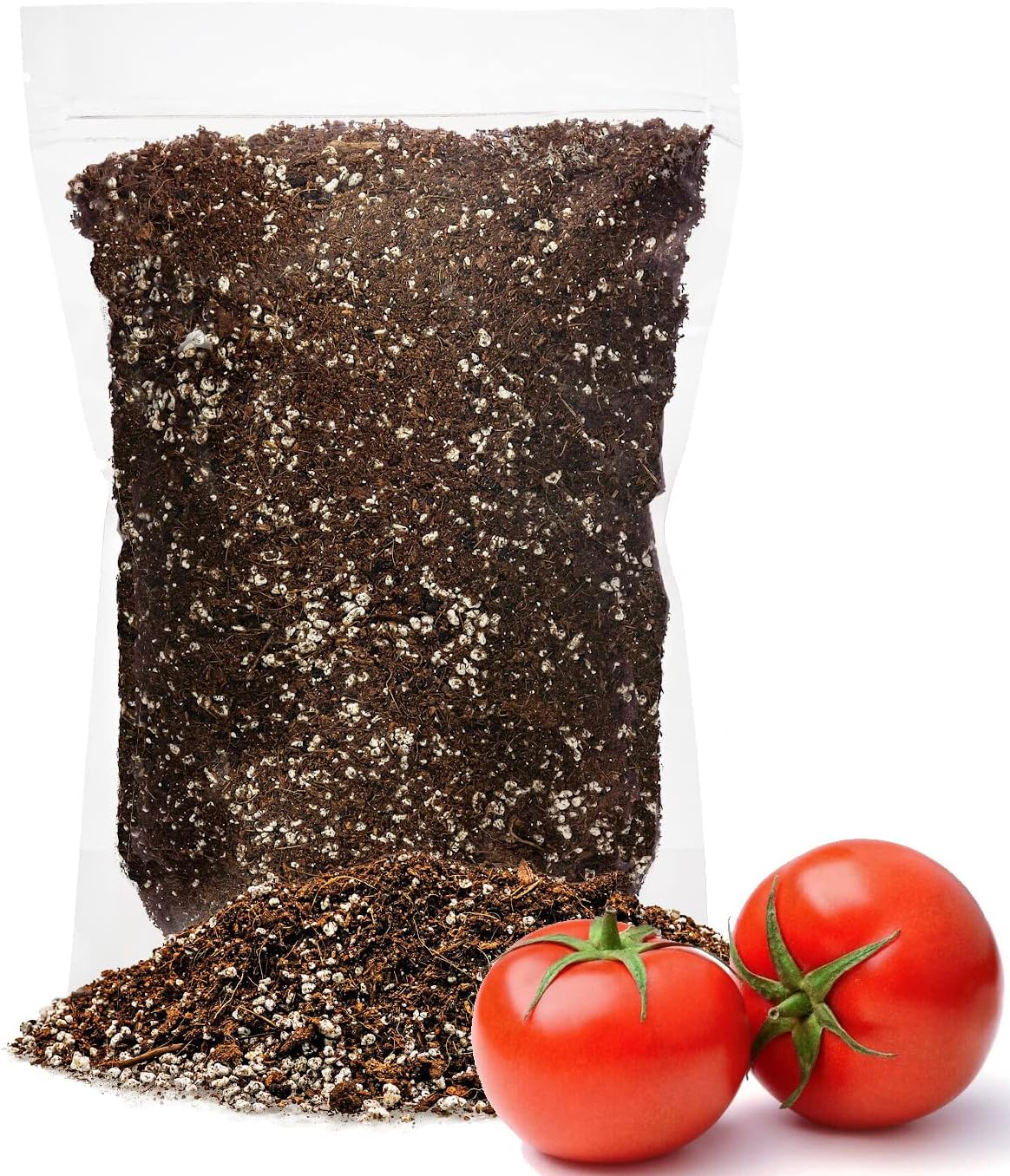 GARDENERA Organic Potting Soil for Tomato Plants - 2 Quart - Hand-Mixed with Natural Ingredients