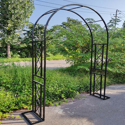 Garden Arbor, Metal Wedding Arch for Ceremony Party, Garden Trellis for Climbing Plants Outdoor